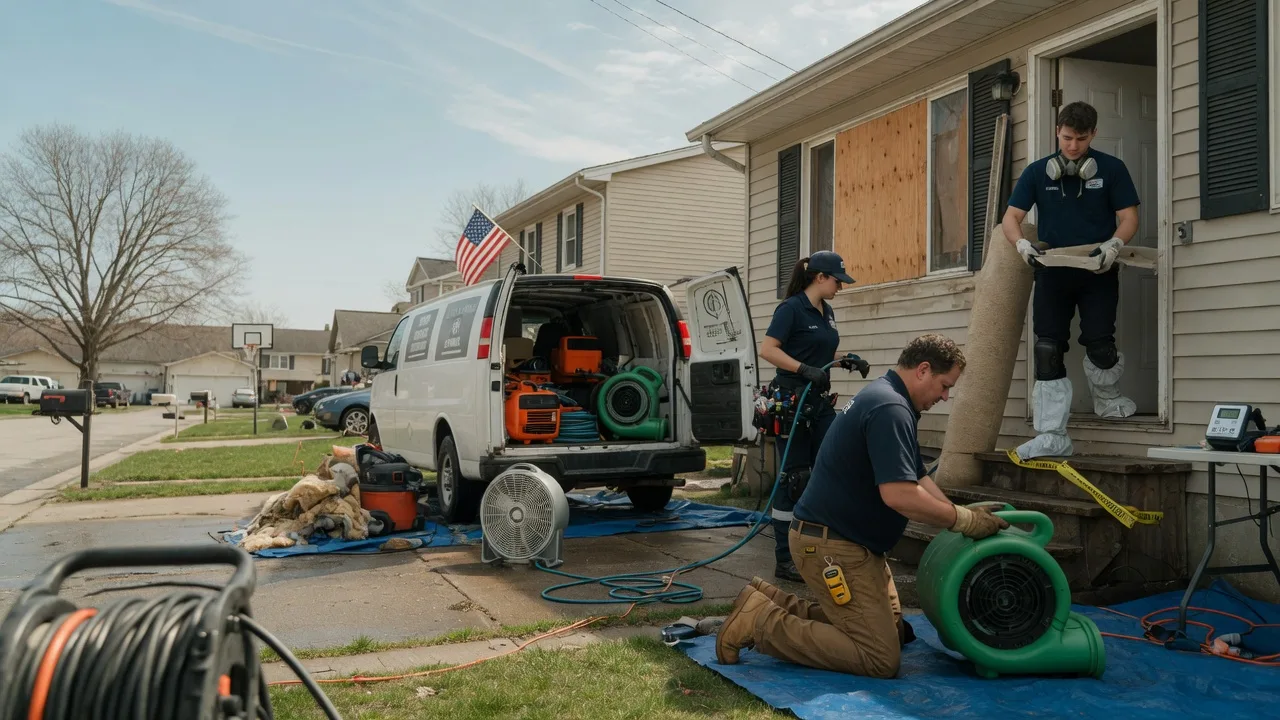 Water Damage Restoration in Pope, MS near me